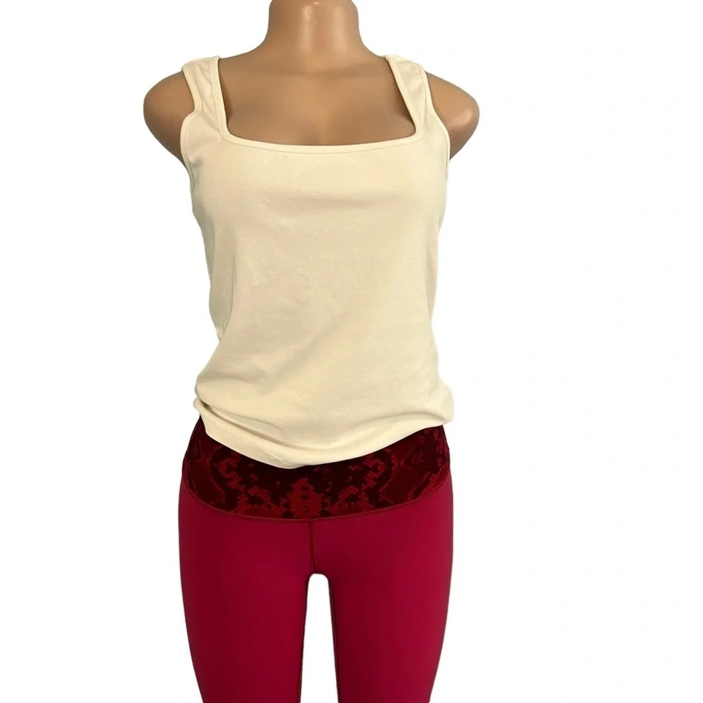 Lululemon Wunder Under Pant III (Reversible) Cranberry / Alarming